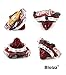 Bey Burst Evolution Battling Tops High Performance Starter Set with Launcher Grip Battle Set (2 Sets) (Red-2)