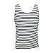 Genuine Russian Navy Sleeveless TELNYASHKA Blue Striped Tank Top Vest (42" Chest (Large))