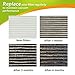 GreenR3 2-Pack Replacement HEPA Air Filter Kit For Holmes AER1 Total Air Fits HAPF30AT HAPF30AT4 HAP242 HAP412 HAP422 Bionaire BAP260 BAP815 BAP520 BAP825 Include 2xHEPA Filters + 4xCarbon Pre-Filters