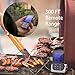 Wireless Meat Thermometer for Grill, Barbecue, Smoker, Baking, Cooking | Dual Probe (Meat Probe + Oven Probe) + One Extra Free Meat Probe