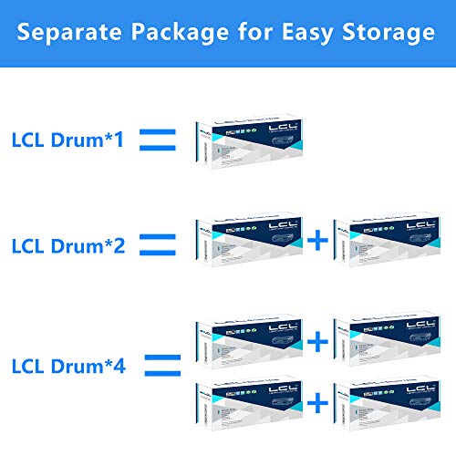 LCL-Tambor-Compatible-19A-CF219A-Negro-Reemplazo-para-HP-Laserjet-Pro-M102-M102a-M102w-HP-Laserjet-Pro-MFP-M130-M130a-M130fn-M130fw-M130nwcon-Chip
