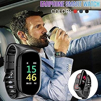 SSXZ SmartWatch, M1 Auricular TWS Incorporado Auricular ...