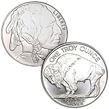 Buffalo Design - 1 oz .999+ Fine Silver Round