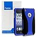 Snap-on Case compatible with Apple iPhone 3G / 3GS, Dark Blue / Black Cup Shape