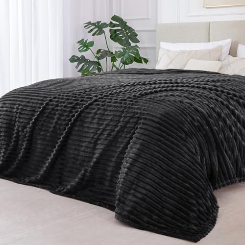 BEDELITE Ribbed Jacquard King Blanket