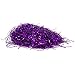 JAM PAPER Crinkle Cut Shred Tissue Paper Filler - Purple Metallic - 1oz/bag