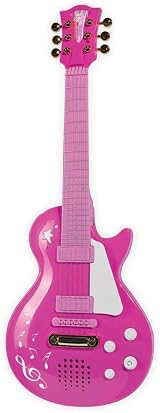 Simba My Music World Pink Electronic Guitar 56cm Metal Strings Ages 4+ view 2