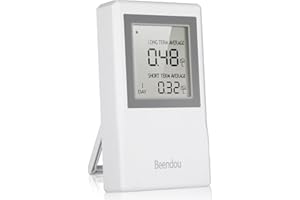 BEENDOU Radon Detector for Home, Fast and Accurate Radon Tester for Short and Long Term Monitoring of Radon Levels in The Air, Radon Meter for Home,Radon Monitor,Radon Detector
