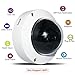 Sumpple Wired Night Vision Infrared 720P 1.0MP Security Internet Dome IP Network Camera, Motion Sensor Detection, 8X Digital Zoom, Video Record, Email Alarm, Work on iPhone, Android Phone or PC