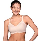 Floatley to The T-Shirt Wireless Push Up Lift Bra for Women, Soft Silky Everyday Comfort Bra with Removable Pads