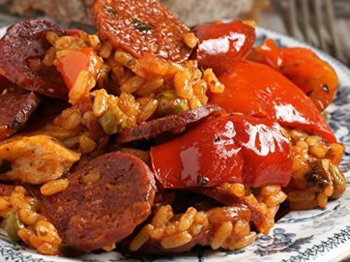 Spanish Paella with Chorizo &amp; Artichokes Meal Kit by Takeout Kit (Dinner for 4)