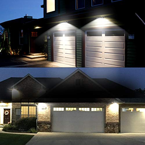 T-SUNUS 100W LED Flood Light, 10000LM Work Light Daylight White 6000K Super Bright Exterior Security Lights Outdoor Floodlights with Plug for Yard, Garden, Garage, Rooftop