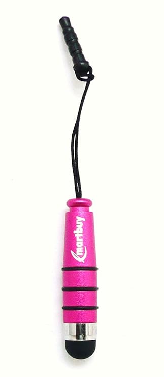 Emartbuy® Hot Rosa Metallic Mini Eingabestift für kapazitive Resistive Touchscreens für Siswoo R8 Monster / i7 Cooper