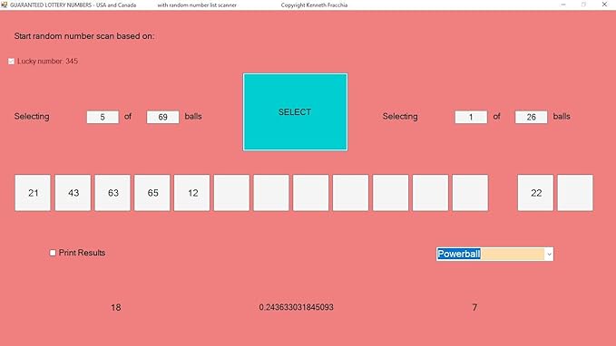 Amazon Com Guaranteed Lottery Numbers