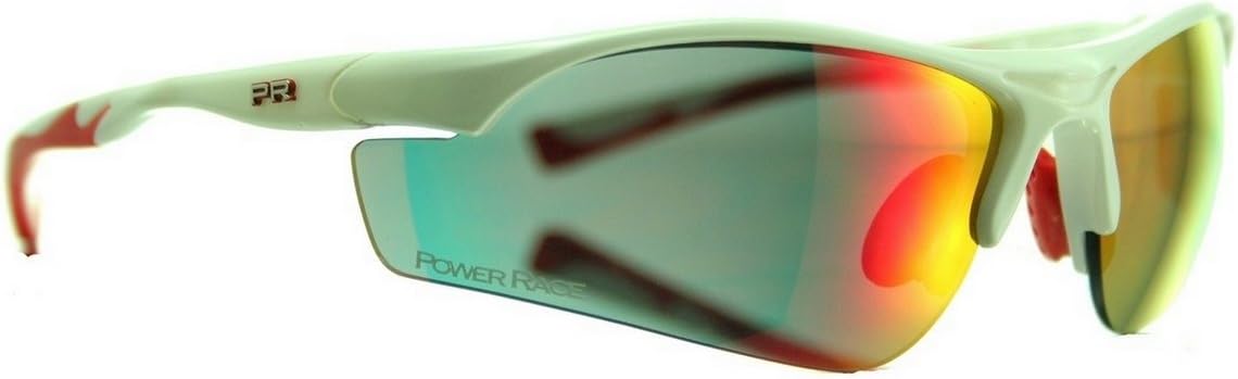 Power Race Stealth – Glasses, White/Red