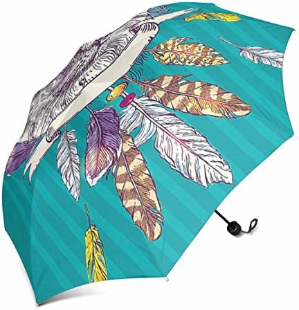 Windproof & Waterproof Compact Travel Umbrella - Auto Open Lightweight Easy