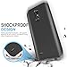 TJS LG Stylo 3 / LG Stylo 3 Plus Case, Dual Layer Hybrid Shockproof Drop Protection Impact Rugged Case Armor Cover (Black)