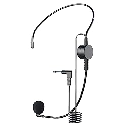 Kinizuxi Hands Free Microphone Headset Mic,Flexible