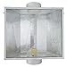 Hydro Crunch Large Air Cooled Grow Light Reflector with 6
