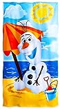 Disney Store Frozen Olaf Beach Towel 2015 New Design