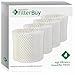 FilterBuy Replacement Humidifier Wick Filters Compatible with WF2 Kaz & Vicks. Pack of 4.