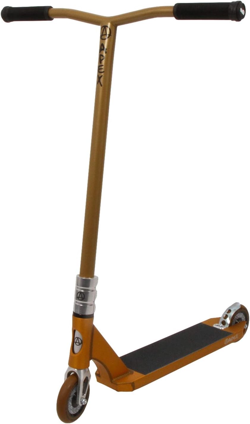 Apex Pro Custom Stunt Scooter - Gold/Chrome
