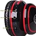 Wireless Bluetooth Headsets, Bodecin Skin Friendly Leather 3D Over-ear Stereo Sound Sport Bluetooth 4.0 + EDR Headphones for iPhone/iPad/Android Build in Mic Support TF Card(Black)