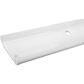 John Sterling 0121-80WT Dual Hang Track, 80-Inch, White