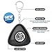 Personal Alarm Keychain, Hawk-Eye Defense 2-PACK - 130 DB Safety Security Alarm SOS Emergency (Matte Black) Self Defense Siren - Anti-Theft Ideal for Elders, Children, Girls or Women