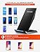 PASONOMI iPhone X Wireless Charger, Qi Fast Wireless Charging Stand for Samsung Galaxy S9 Plus S9+ S9 Note 8/5 S8 S8 Plus S7 S7 Edge, Standard Charge for iPhone X iPhone 8/8 Plus (No AC adapter)