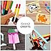 Horizon Group USA Classic Pine Wood Sticks for Craft, 4.5 inch (Pack of 200), Assorted