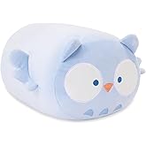 Anirollz Stuffed Animal Plush Toy – 15" Large Plush Doll | Soft, Squishy, Cute, Comfort, Safe | Birthday Gift Pillow with Cute Character Blue Owl Owlyroll
