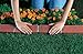 Argee RG840S Let's Light It 40-Foot Decorative Plastic Brick Edging with 6 Built-In Solar Lights, Terra Cotta