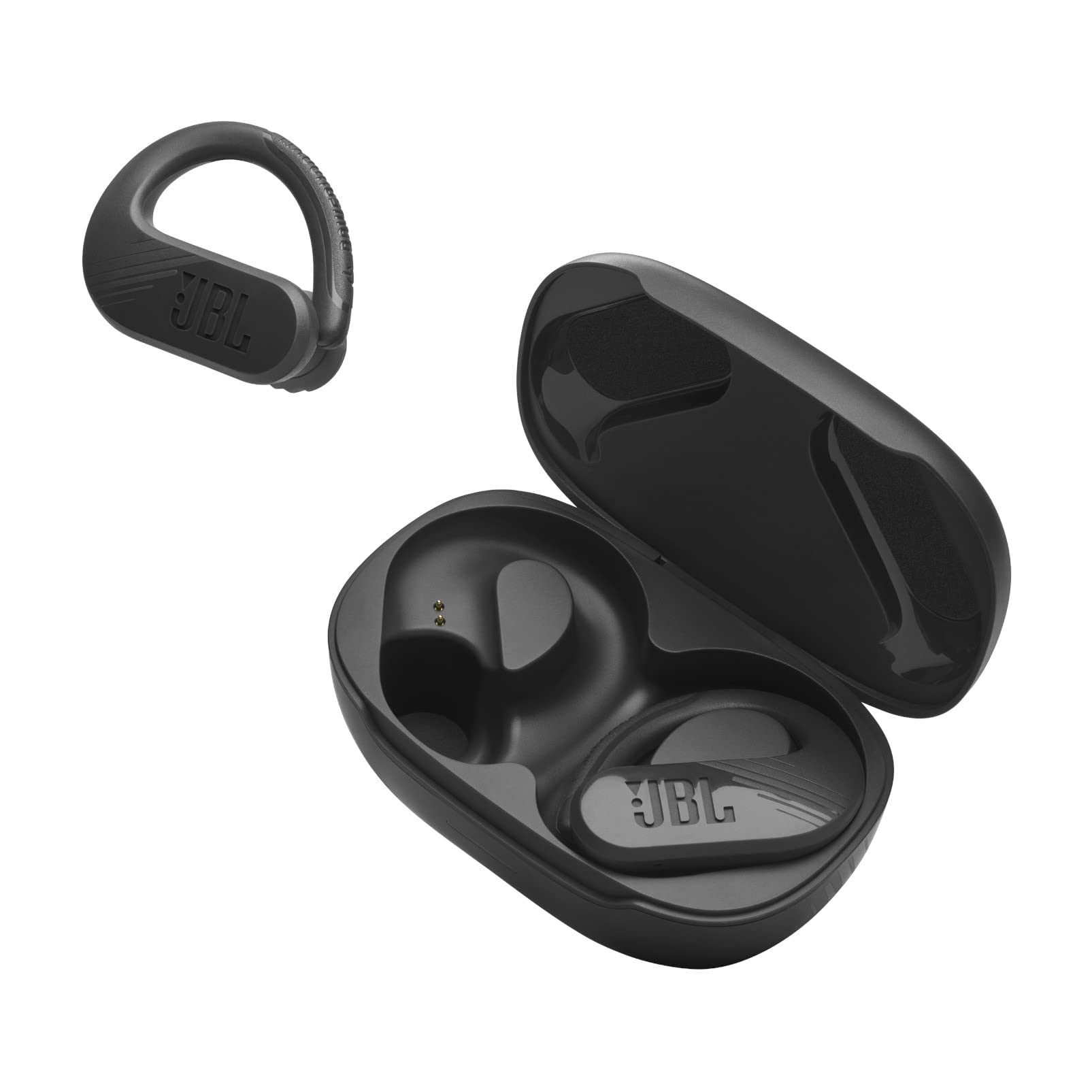 JBL ENDURANCE PEAK3 Bluetoothスポーツ完全ワイヤレス/耳掛けタイプ/USBタイプC/IP68防水防塵/ ブラック JBLENDURPEAK3BLK商品画像