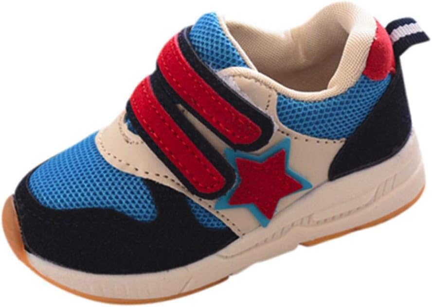 Kids Sneakers Girls, Amiley Kids Patchwork Star Mesh Shoes Breathable Running Sneakers for Boys Girls