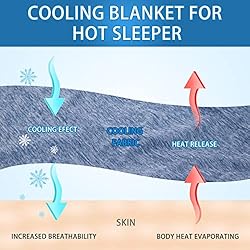 CHOSHOME Cooling Blanket for Hot Sleepers