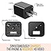 Spy Charger Hidden Camera - 2 Pack - No WiFi - Motion Detection - Auto Overwriting - 7/24 Hours Surveillance