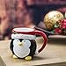Penguin Holiday Character 12 ounce Ceramic Dolomite Christmas Coffee Mug