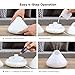 Essential Oil Diffuser, TaoTronics 300ml Aromatherapy Diffuser with Natural Candle Light( Triple Mist Outlet, Touch Control Aroma Diffuser, Diffusers for Essential Oils, 8 Hour Ultrasonic Humidifier)