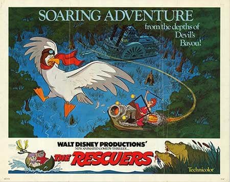 Rescuers - Authentic Original 28" x 22" Movie Poster