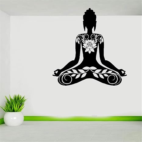Wandtattoo Kinderzimmer Wandtattoo Schlafzimmer Buddha Decal Buddha Meditation Mantra Zen Yoga Buddha Living Room Bedroom Hom