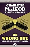 Front cover for the book The Wrong Rite by Charlotte MacLeod