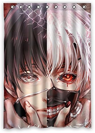 Fashion Custom Japanese Anime Tokyo Ghoul Polyester Window Curtain 52"x72" one piece