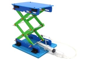 FEICHAO DIY Model Hydraulic Lifting Platform Scissor Lift Table for Science Technology