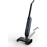 HIZERO F600 Hard Floor Cleaner Machine, Cordless Wet Dry Mop with Headlight | Self-Cleaning Roller &amp; Triple Separation, 60Min Runtime, Wet Dry Sweeping Mopping All-in-One for Wood Tile &amp; Pet Homes