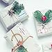 Wisdompro Floral Label Stickers, 192 Pcs Self Adhesive Gift Tag Stickers Blank Write on Label for Essential Oil Bottles, Jars and Food Containers - 2.5 x 1.2 inch