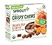 Sprout Organic Baby Food, Stage 4 Toddler Fruit Snacks, Orchard Fruit & Carrot Crispy Chews, 0.63 Oz Single Serve Packs (5 Count)