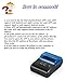 Aibecy 58mm Thermal Receipt Printer Portable Mini Wireless Thermal Printer USB Receipt Bill Ticket POS Printing for iOS Android Windows Compatible with ESC/POS/Star Print Commands Setthumb 1