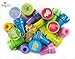 Tiny Mills 24 Pcs Cat Stampers for Kids