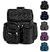 Diaper Backpack by Wallaroo - with Stroller Straps, Wet Diaper Bag and Changing Pad – for Women and Men - 25 Liters (Medium) - Black